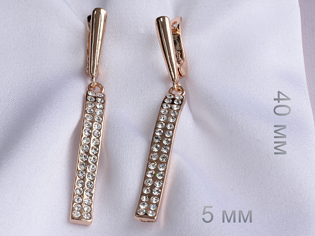 фото Серьги  fallon - (артикул - 18e01700-FF8373)