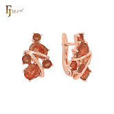 фото Серьги  fallon - (артикул - 18e01725-FF8334)