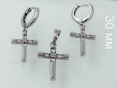 Комплект (серьги-подвеска ) ffks00500-ZZ1305 фото Комплект (серьги-подвеска ) - (артикул - ffks00500-ZZ1305)