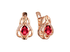 фото Серьги  fallon - (артикул - 18e06315-FF8563-2)