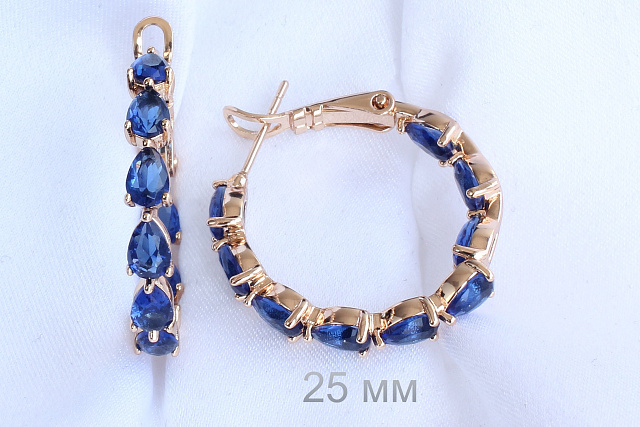 фото Серьги  - (артикул - 18e01044-ZZ3510-3)