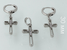 Комплект (серьги-подвеска ) ffks00400-ZZ1304 фото Комплект (серьги-подвеска ) - (артикул - ffks00400-ZZ1304)